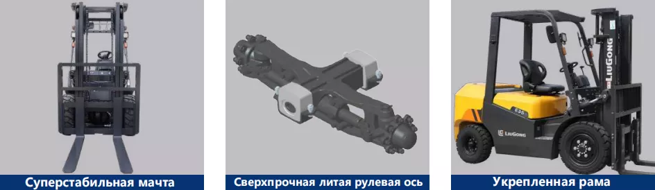 Преимущества вилочных погрузчиков LiuGong серии Е - 2