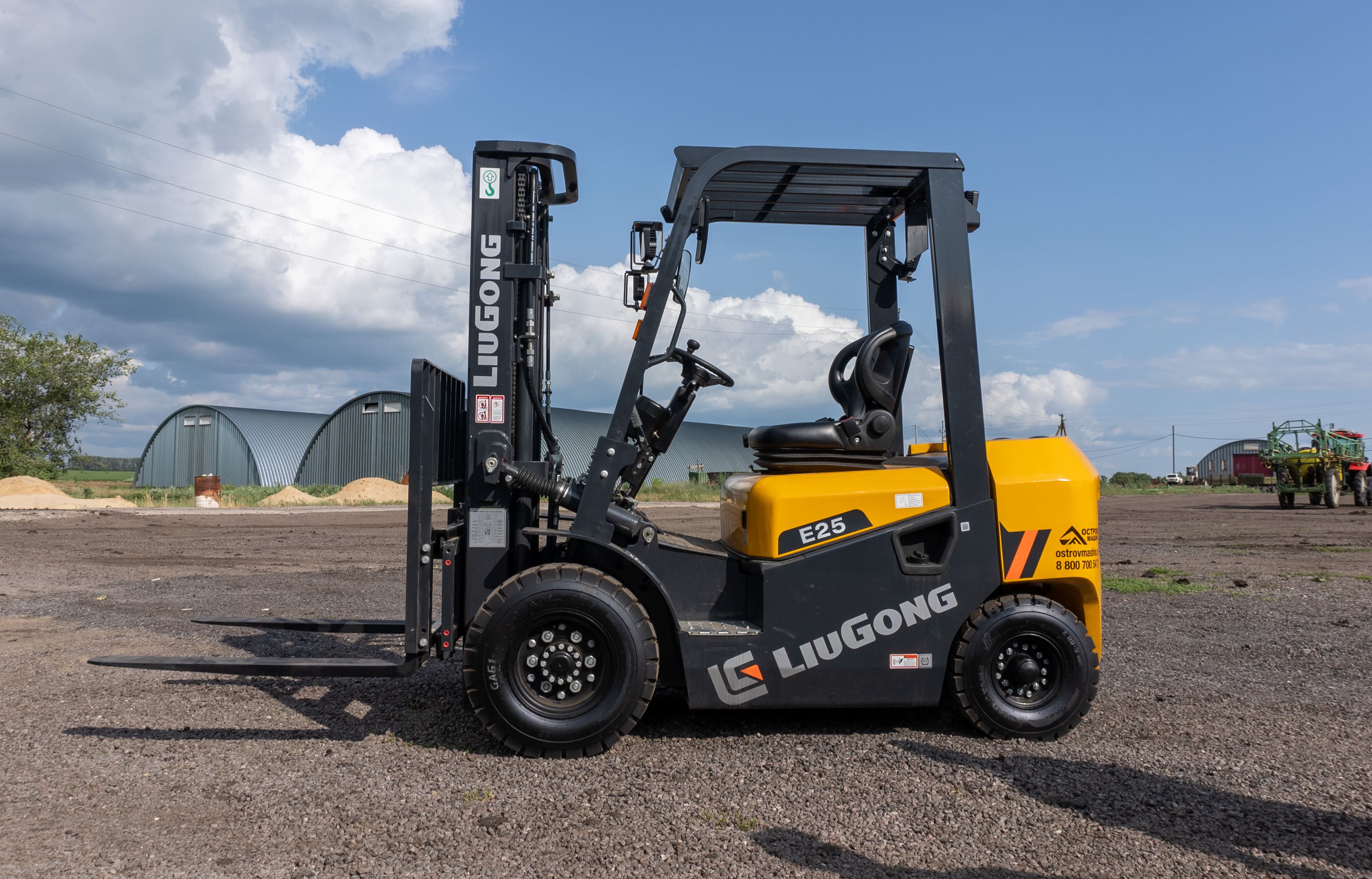 Дизельные вилочные погрузчики LiuGong серии Е