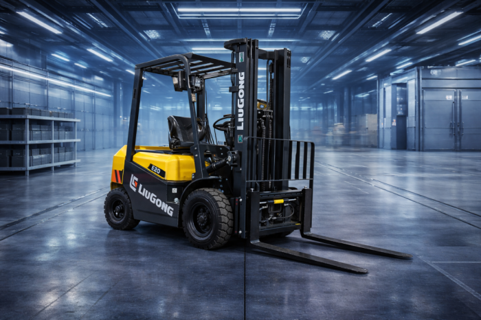 Дизельные вилочные погрузчики LiuGong серии Е