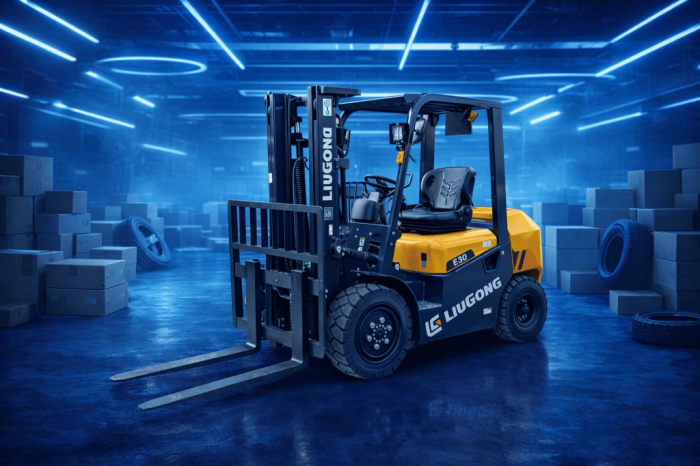Дизельные вилочные погрузчики LiuGong серии Е