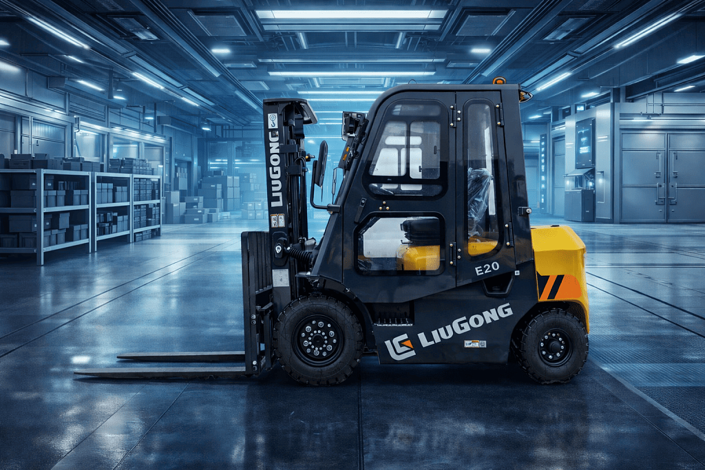 Купить дизельный вилочный погрузчик LiuGong CPCD20E Isuzu (2 тонны)