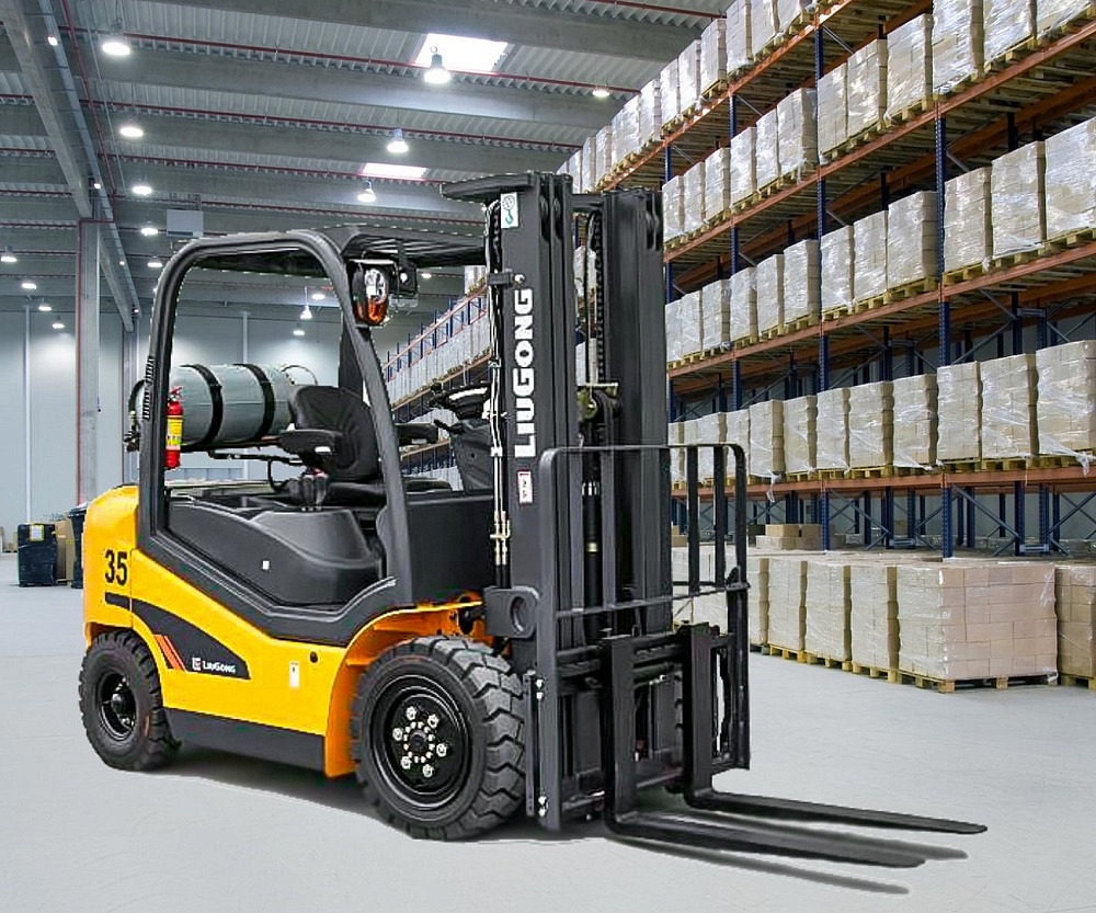 LiuGong CPCD35 LPG газ-бензиновый вилочный погрузчик (3,5 тонны) в Самаре