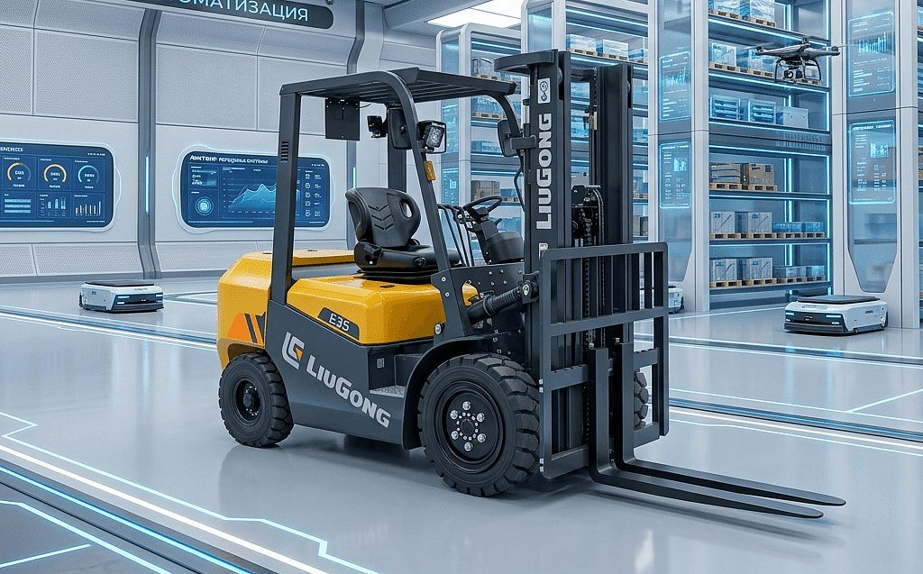 Дизельные вилочные погрузчики LiuGong серии Е